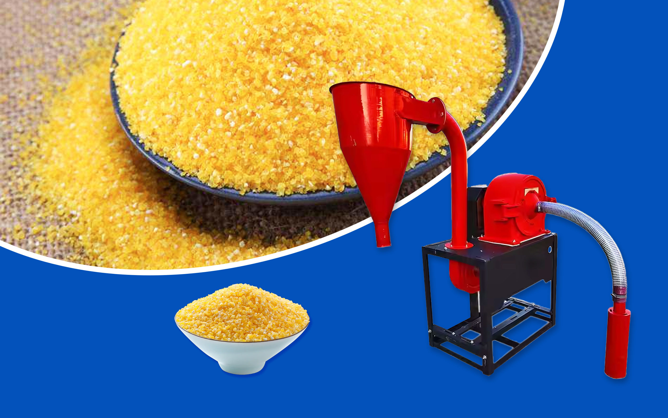 Blog công ty mới nhất về Giới thiệu về việc sử dụng máy nghiền tự động đậu nành và ngũ cốc ngô