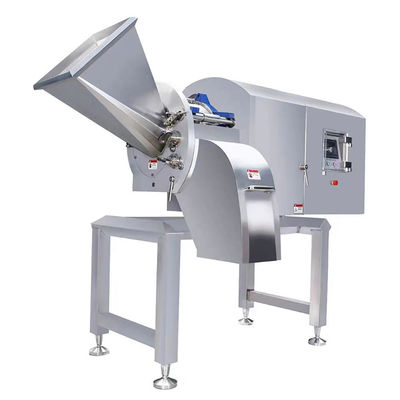 Máy thái thịt đông lạnh công nghiệp hạng nặng bằng thép không gỉ, máy cắt thịt hình khối, chứng nhận Halal