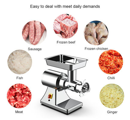 Mua Sản phẩm mới Máy xay thịt điện Máy trộn thịt thương mại Ý Máy xay thịt 180kg/h sản xuất trực tuyến