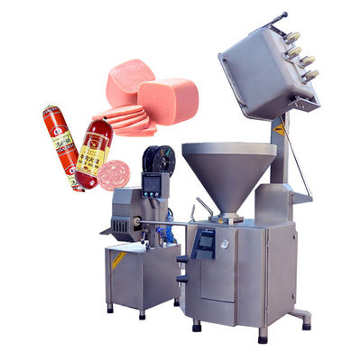 Mua Máy cắt xúc xích đôi Máy niêm phong và cắt xúc xích tự động sản xuất trực tuyến