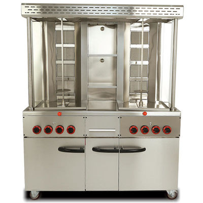 Mua Máy Shawarma điện & khí dọc / đứng có thể điều chỉnh cho nướng gà sản xuất trực tuyến