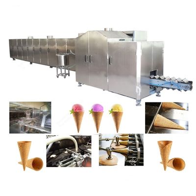 Mua Đường dây sản xuất hình nón kem tự động thép không gỉ 6500-7000PCS/h sản xuất trực tuyến
