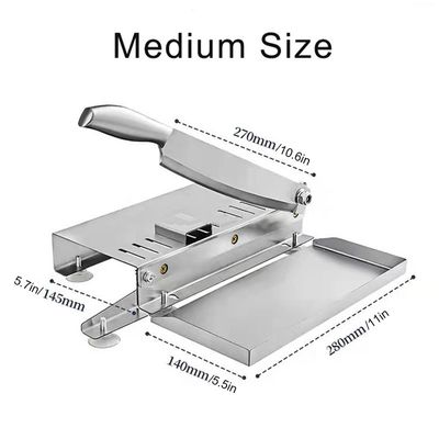 Mua Thép không gỉ Thịt đông lạnh dao cắt xương sườn Thịt đông lạnh máy cắt xương thịt thủ công sản xuất trực tuyến