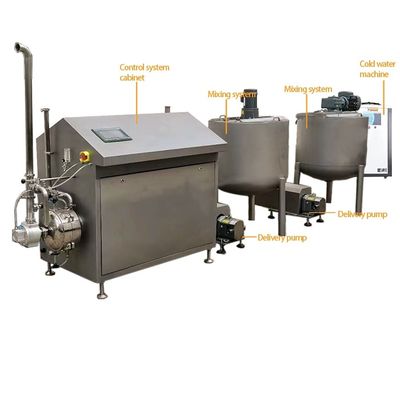 Mua Máy pha trộn liên tục pha trộn bánh chiffon Batter Sponge Cake Making Machine 400kg/H sản xuất trực tuyến