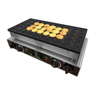 Mua Nhà sản xuất máy ăn nhẹ chuyên nghiệp Stainless Steel Mini Pancke Machine 50 lỗ Dorayaki Pancake Maker Machine sản xuất trực tuyến