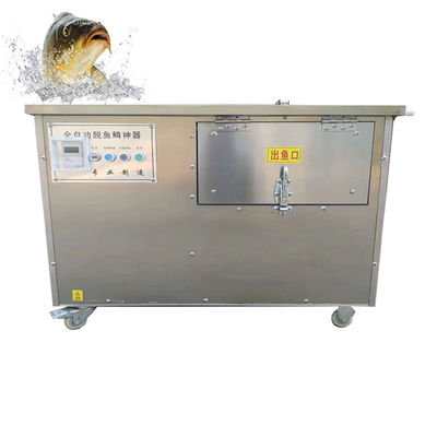 304 thép không gỉ Máy cắt ruột cá tự động 5-75kg/thời gian Dễ sử dụng