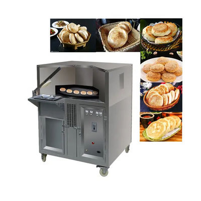 bếp bánh mì pita khí thương mại điện khí lớn công nghiệp bánh mì phẳng bếp bánh mì pita khí 110-220 volt tự động
