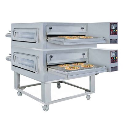 Cửa tùng bánh pizza dây chuyền vận chuyển điện thương mại được sử dụng để nướng bánh pizza