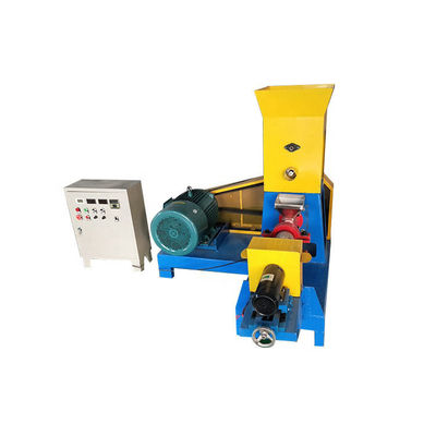 Máy nén thức ăn cho thú cưng Pellet 45mm Single Screw Twin Screw Chiếc máy sản xuất thức ăn gia cầm