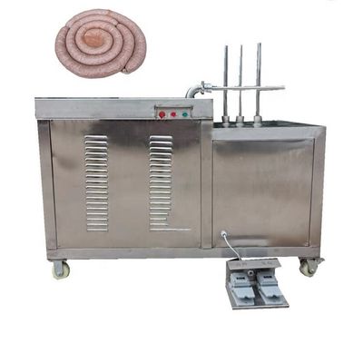 Máy lọc ống kép Máy nhồi bột thịt cá tự động