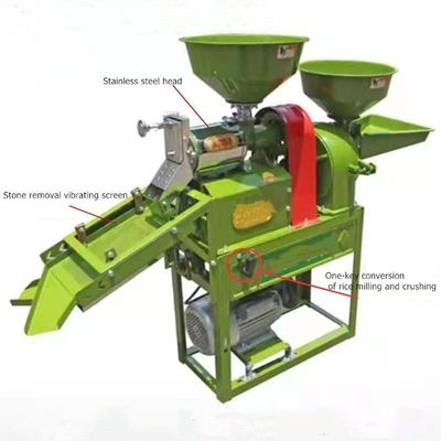 Máy chế biến ngũ cốc 300kg/h Máy bột máy xay thực phẩm màn hình rung đầy đủ