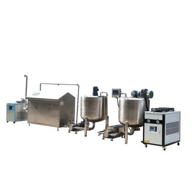 Công nghiệp bông làm kẹo máy chế biến thực phẩm xoắn trung tâm máy trộn cho Marshmallow