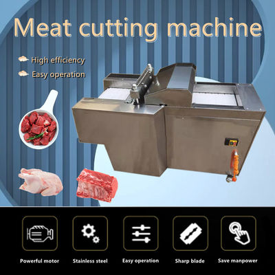 Thịt lợn Dicer thịt đông lạnh Chicken Thiết bị giết thịt máy cắt thịt tự động 220V