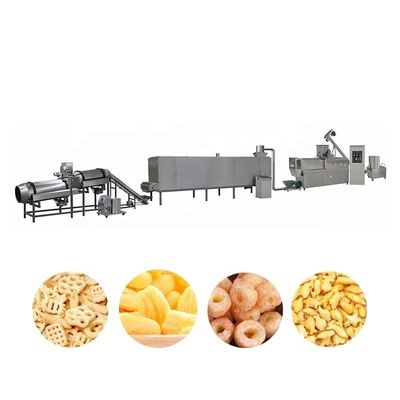 Đường dây sản xuất bánh quy và bánh ngô dễ cài đặt
