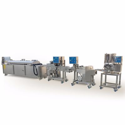 Máy chế biến thịt gia súc, thịt gà công nghiệp Máy tạo hình 200kg/h 35pcs/min