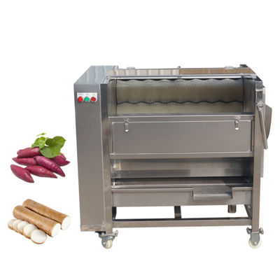 220V điện áp bàn chải cuộn máy chế biến rau quả để chọn trọng lượng trái cây