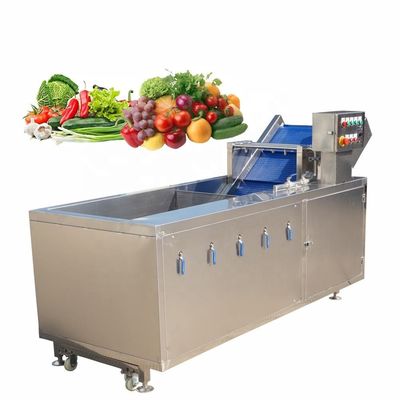 Máy rửa rau củ tự động công nghiệp băng tải, bồn nhúng hành tây cho thực phẩm, động cơ bơm, động cơ cho trái cây, nước