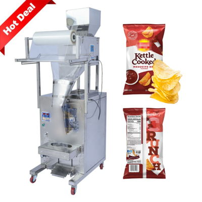 Máy đóng gói khoai tây chiên tự động Máy cân và đóng gói khoai tây chiên